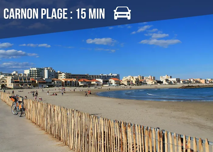 T2 - Terrasse - 3 Min A Pieds Des Plages- Parking Privee - Clim - Wifi - 4 Pax * La Grande-Motte